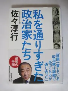 私を通り過ぎた政治家たち