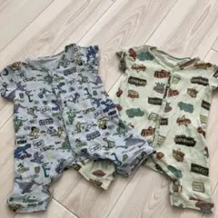 Ocean＆Ground ロンパース2枚セット