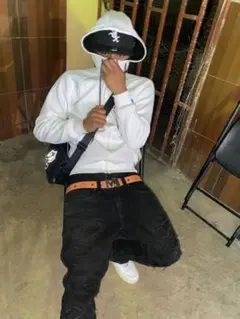 大人気ダメージデニム ダメージスキニー US drip mnml amiri
