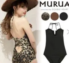 MURUA ブラック ワンピース水着