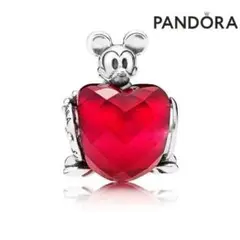 PANDORA ディズニー パンドラ チャーム ミッキー ハート