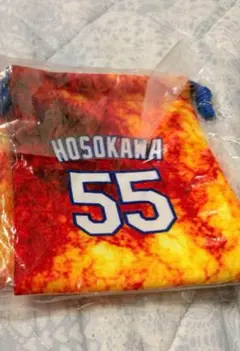 中日ドラゴンズ　細川成也　昇竜ユニフォーム巾着　ドラゴンズガチャ　太陽