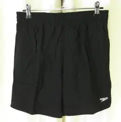 新品 SPEEDO メンズ水着 ブラック短パンS/M150160170スピード黒