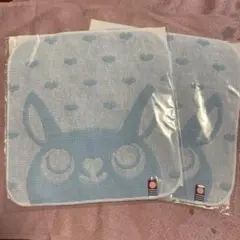 かんぽ生命 ウサギデザインハンカチ 2枚セット