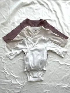 H&M ベビー肌着 3色セット 1~2M
