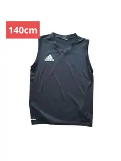 adidas ブラック ノースリーブ タンクトップ