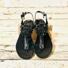 【オシャレ♪】COACH サンダル ブラック