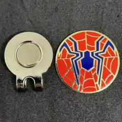 ゴルフマーカー マグネットタイプ スパイダーマン クモ