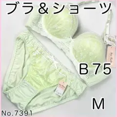 ブラジャーショーツセットＢ75 No.7391