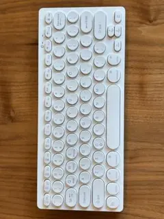 YELL Co.Ltd YBK-03 ホワイトワイヤレスキーボード