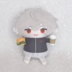 にじぱぺっと　手に持てる　コーヒー　ハンバーガー　ぬい服　10cmぬい　ぱぺ服