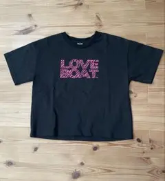 LOVE BOAT Tシャツ　黒　150㎝