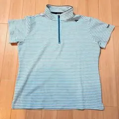 TourStage レディース ゴルフシャツ M 水色