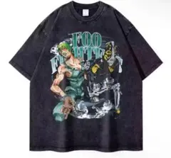 新品未使用　ジョジョ 半袖 アニメT 　ヴィンテージ加工　L【新品、未使用】