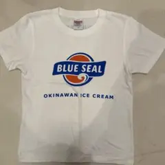 BLUE SEAL 沖縄アイスクリーム Tシャツ 130