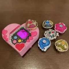 HUGっと！プリキュア 変身タッチフォン　プリハート　ミライクリスタル　セット