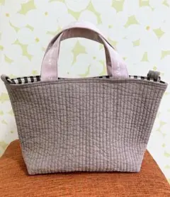 ヌビバッグ　トート　ブラウン　ハンドメイド