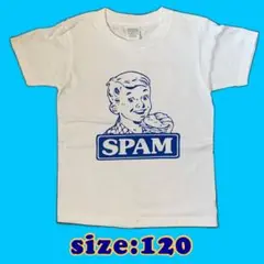 SPAM可愛いキャラクタープリント子供用Tシャツ スパム アメリカン アメカジ