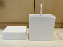 引っ掛けられるゴミ箱& ウェットティッシュケース