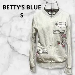 BETTY‘S BLUE⭐︎160cm⭐︎ジップアップトレー ー　ベティーズブルー