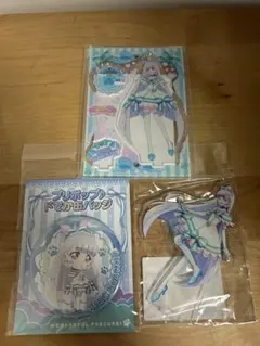 わんだふるぷりきゅあ！LIVE2024 アクリルスタンド　缶バッジ