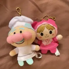 ジャムおじさん、赤ちゃんマン　キーホルダー