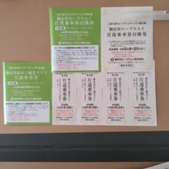 御在所ロープウェイ 往復乗車券引換券