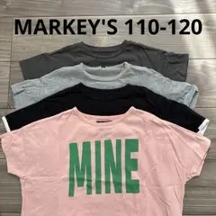 MARKEY'S Tシャツ 110-120 4枚セット