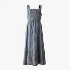 ザラ　ZARA 　ワンピース　デニム　M　デニムワンピース　ロングワンピース