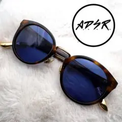 極美品✨ADSR DARRYL サングラス ブラウン　ゴールド　替レンズ有