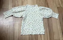 teteatete花柄パフスリーブニット 90cm