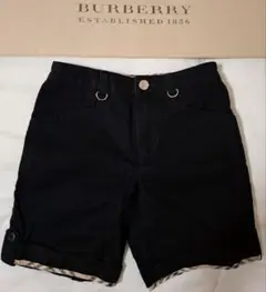 【美品】BURBERRY折り返しズボン 100