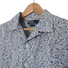ラルフローレン cald well 半袖シャツ　柄シャツ　開襟　アロハ　花柄