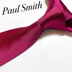 美品 ポールスミス Paul Smith ネクタイ ハイブランド ソリッドタイ