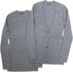 theory luxe ニット アンサンブル 32 グレー