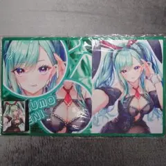 α1 ぶいすぽっ! 舌&胸元&うさ耳 八雲べに スリーブ&プレイマット