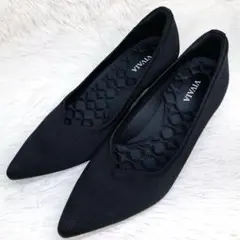 【未使用級】VIVIA Scarlett 38ポインテッドトゥシューズ 24cm