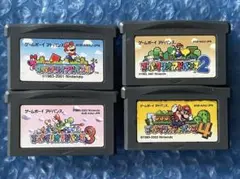 8a動作確認済‼️ゲームボーイアドバンス　スーパーマリオアドバンス 全4作セット