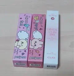 CLIO&peripera リップ3個セット