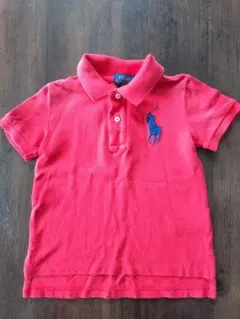 Polo Ralph Lauren 赤 ポロシャツ 3T 100cm