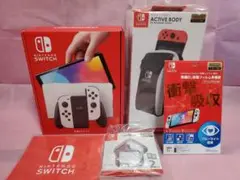 Switch本体 有機EL セット ケース 保護フィルム