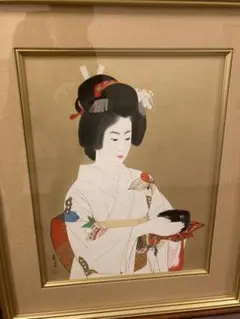 【立石春美】「作品名不名」油絵 絹本 立石春美】「作品名不名」油絵 売買されたオ 絹本