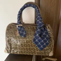 ヴィンテージ FENDI ズッカ 柄 ボストンバッグ