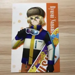 Dr.STONE　プリンセスカフェ　スノーボード 特典 ポストカード 七海龍水