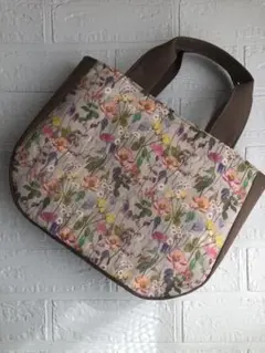 ハンドメイド リバティ ころりトートバッグ フェアリーテイルフォレスト