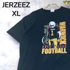 【一点物】JERZEEZ Tシャツ WARWICK ブラック XL アメフト