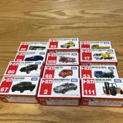 トミカ ミニカー コレクション箱のみ