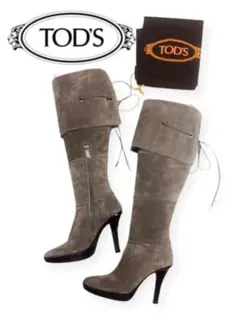 【新品】TODS トッズ スエードブーツ