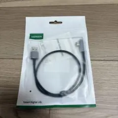 UGREEN USB-A to USB-C L字型充電ケーブル0.5m 未使用