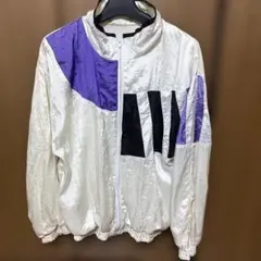 80s-90sカラーブロック ナイロンジャケット
